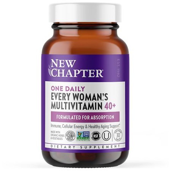 New Chapter Every Woman's One Daily 40+ Multivitamin, Vegetarian Tablets, 30.0 ea