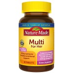 Nature Made Multivitamin For Her 50+ Tablets with No Iron, 90.0 ea